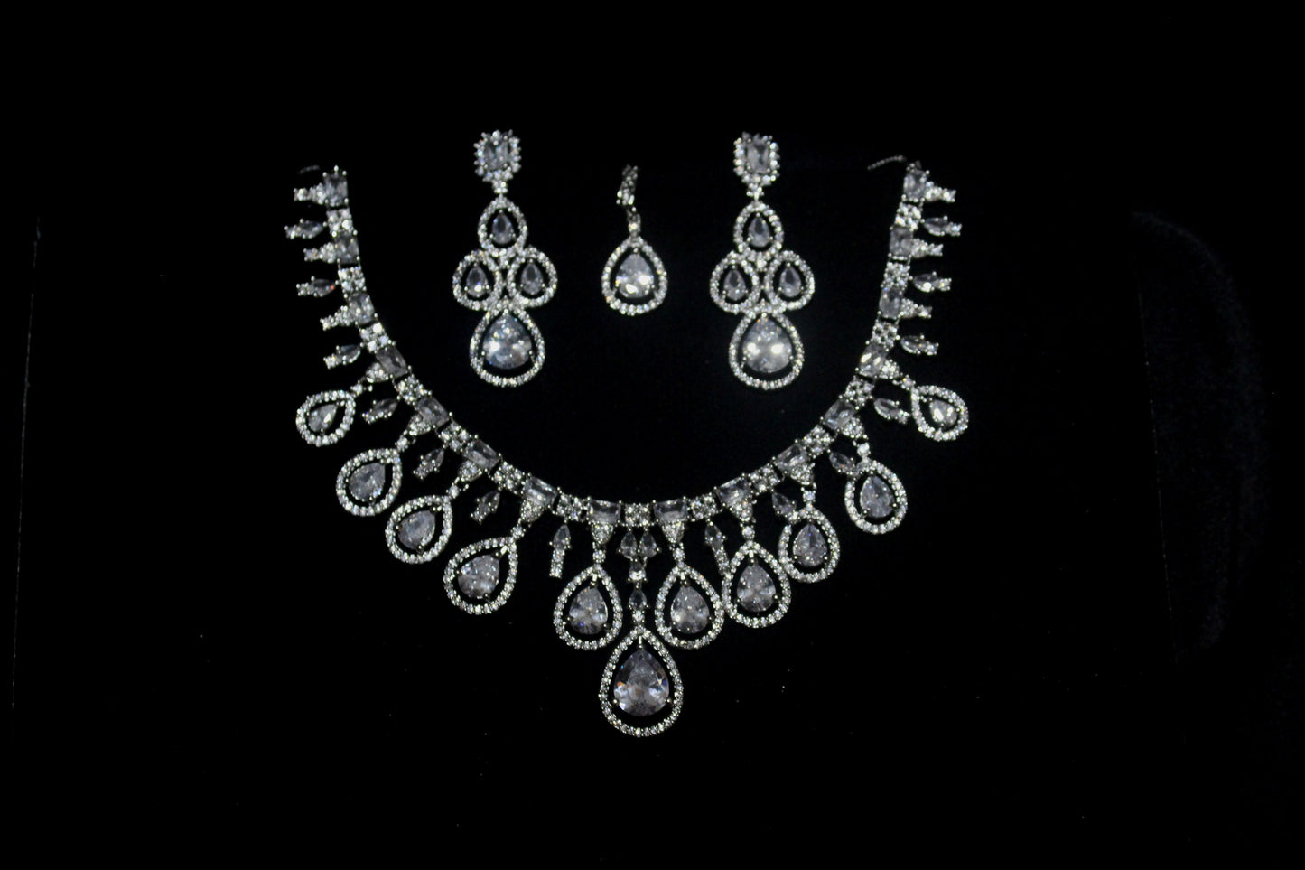 Luxury Silver Plated Bridal Set
