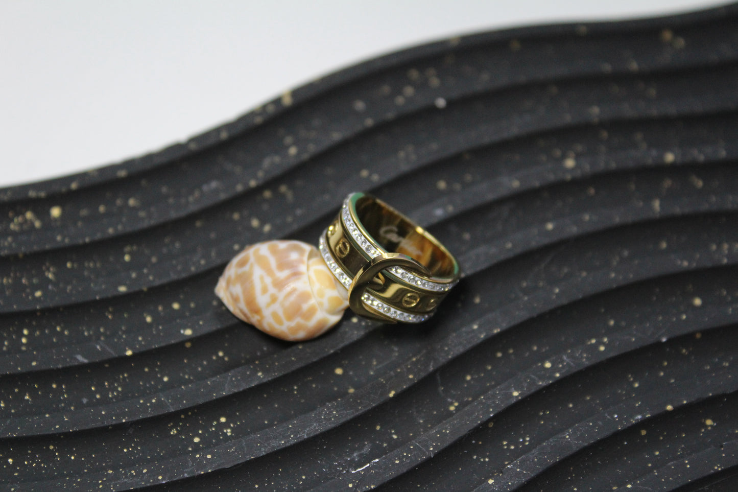 3 Layered Zircone Ring