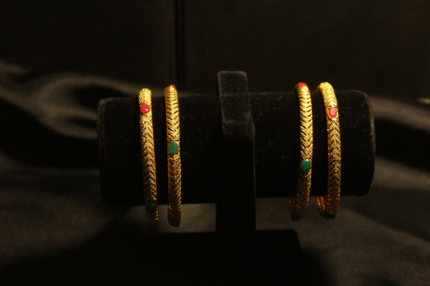 Gold Plated Indian Bangles