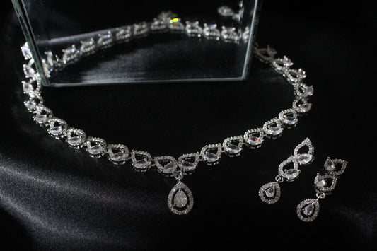 Diamond Cut Zirconia Set