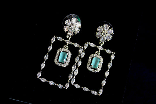 Elegant Mint Gem Drops