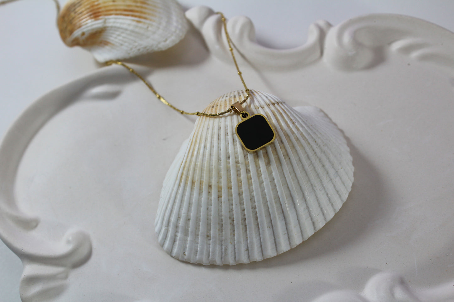 Double Sided Square Necklace