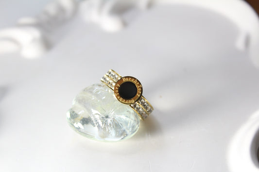 Black Stone Ring