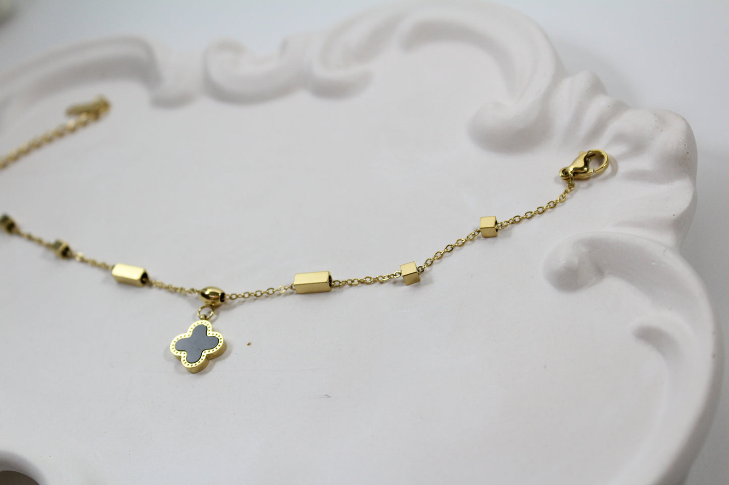 Black Clove with premium chain bracelet