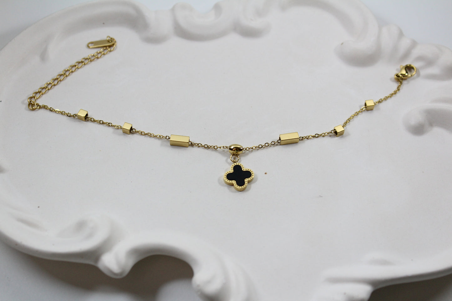 Black Clove with premium chain bracelet