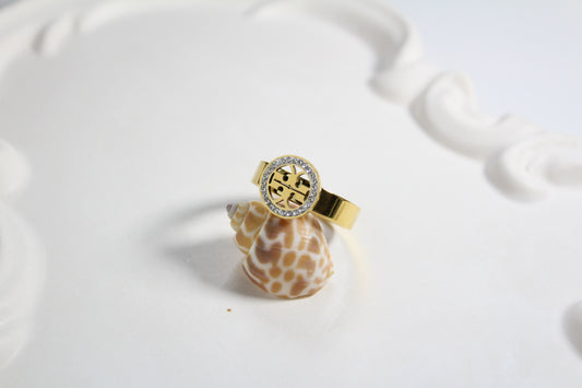 T stone Ring