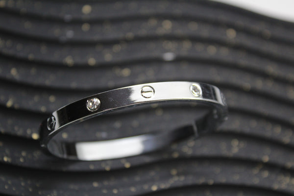 Stainless Steel Openable Cartier (Silver)