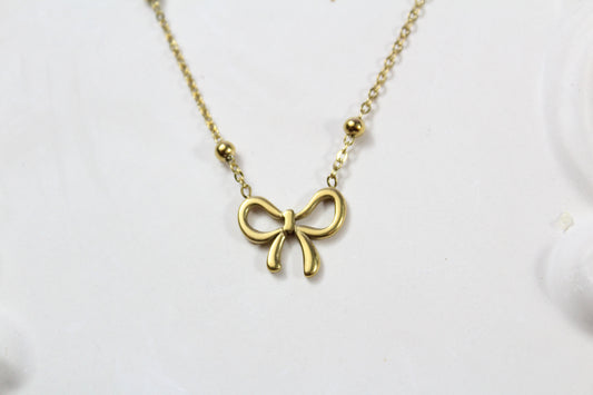 Bow Knot Necklace