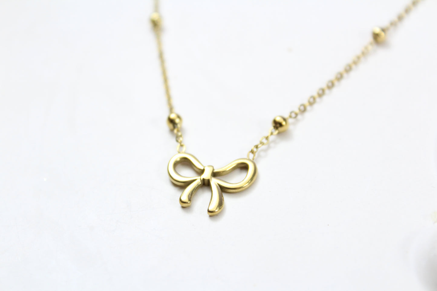 Bow Knot Necklace
