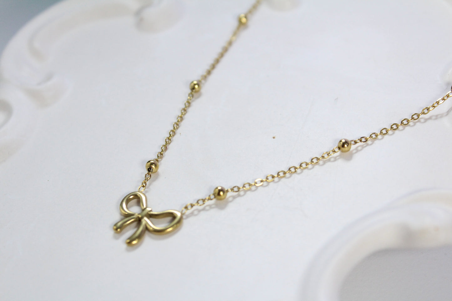 Bow Knot Necklace
