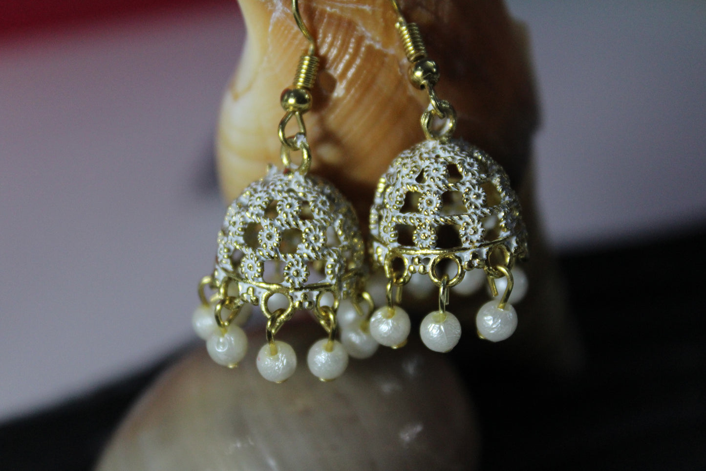 Gold Ethnic Jhumki