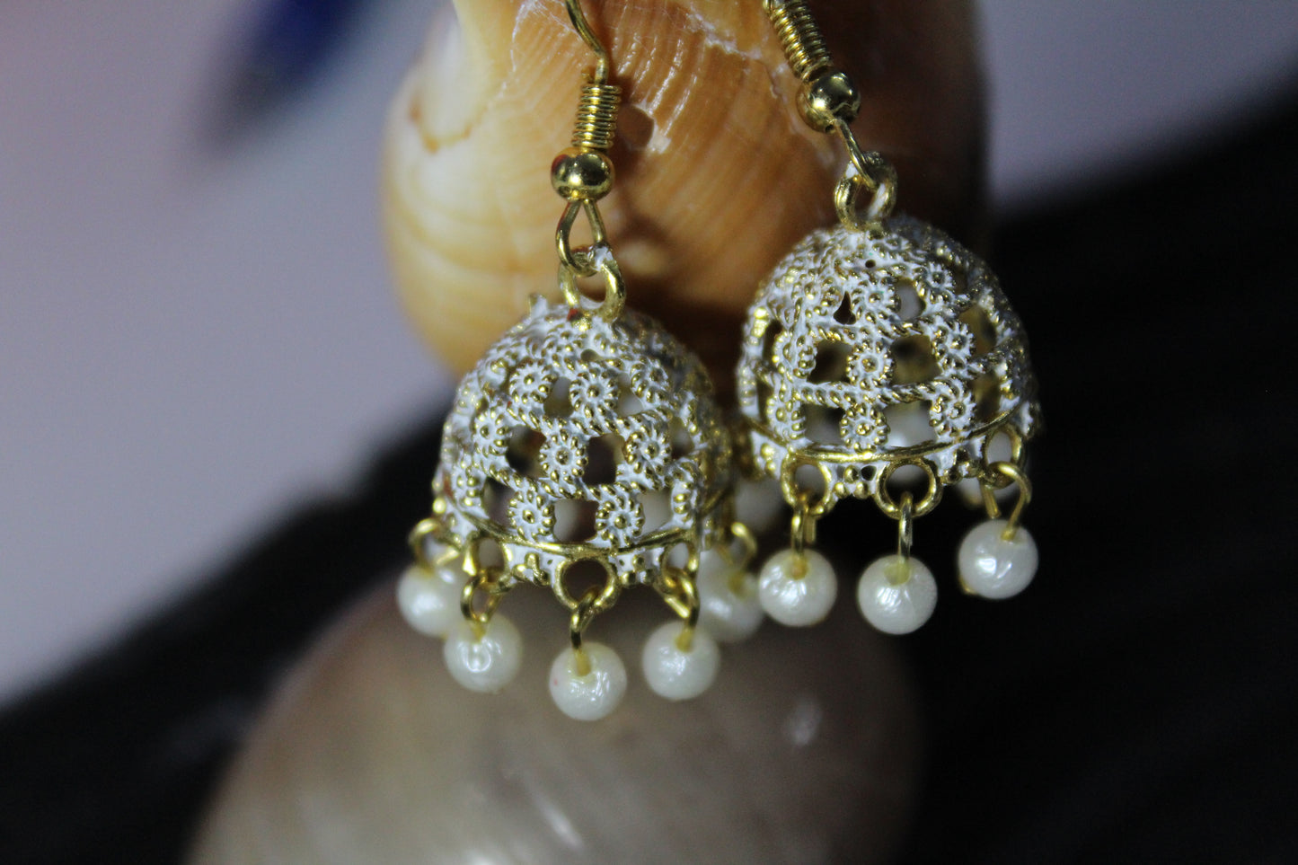 Gold Ethnic Jhumki