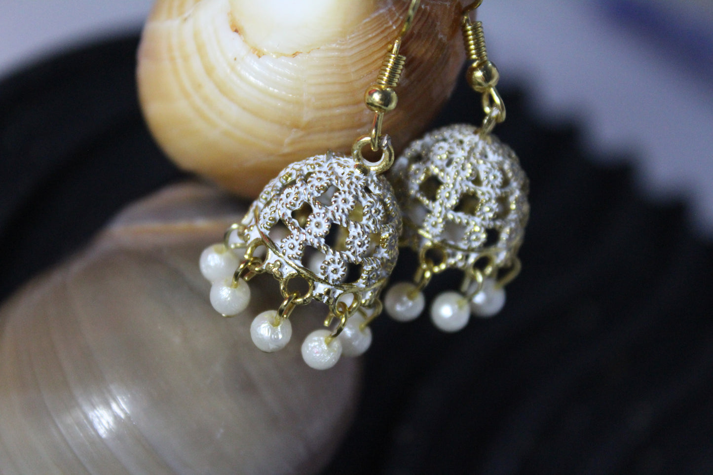 Gold Ethnic Jhumki