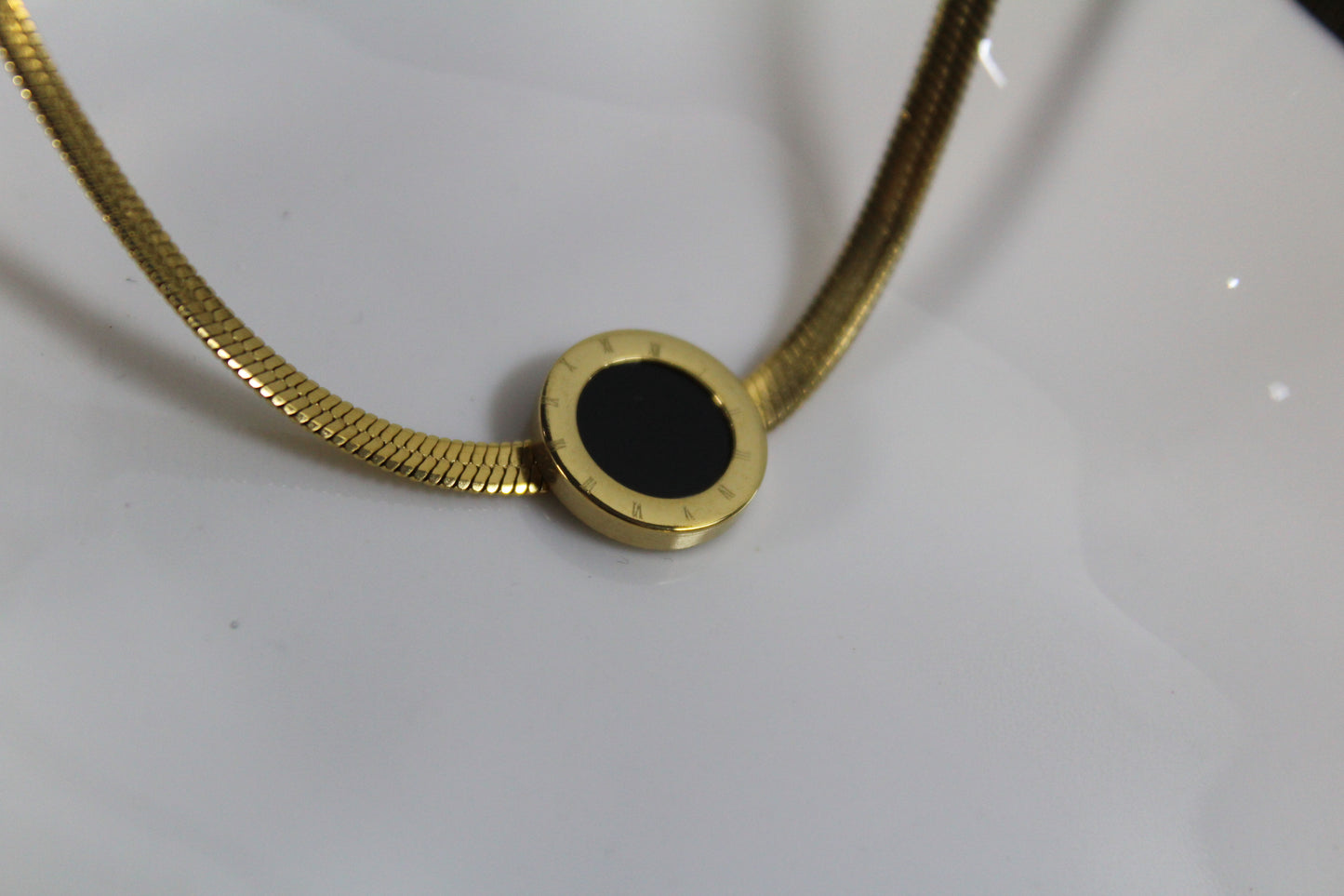 Black Stone Pendent