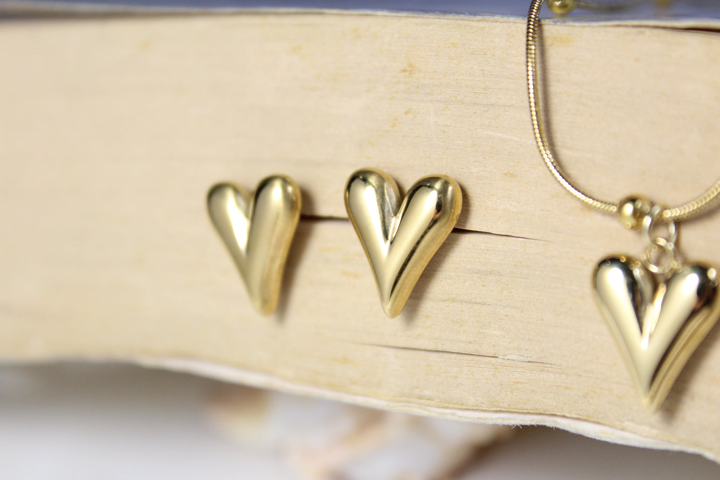 Stainless Steel Heart Set