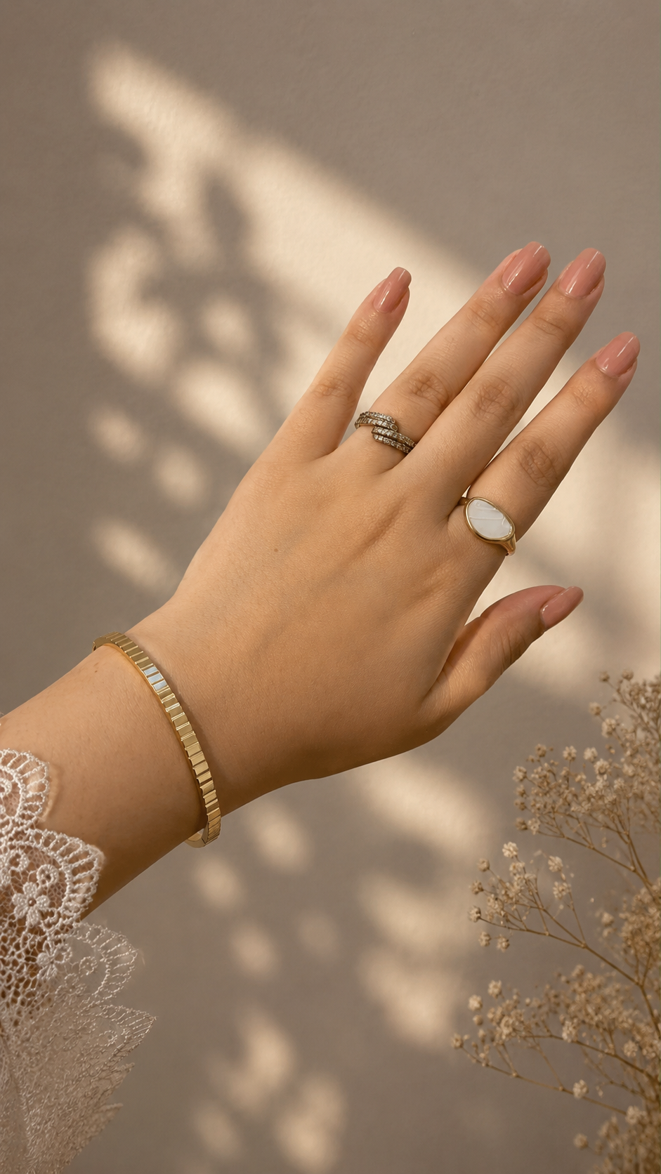 Line Pattern Cuff