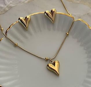 Stainless Steel Heart Set